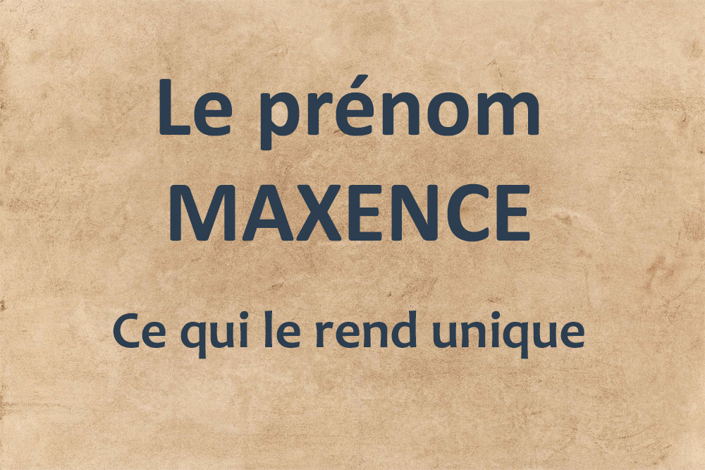 livre ebook prenom maxence